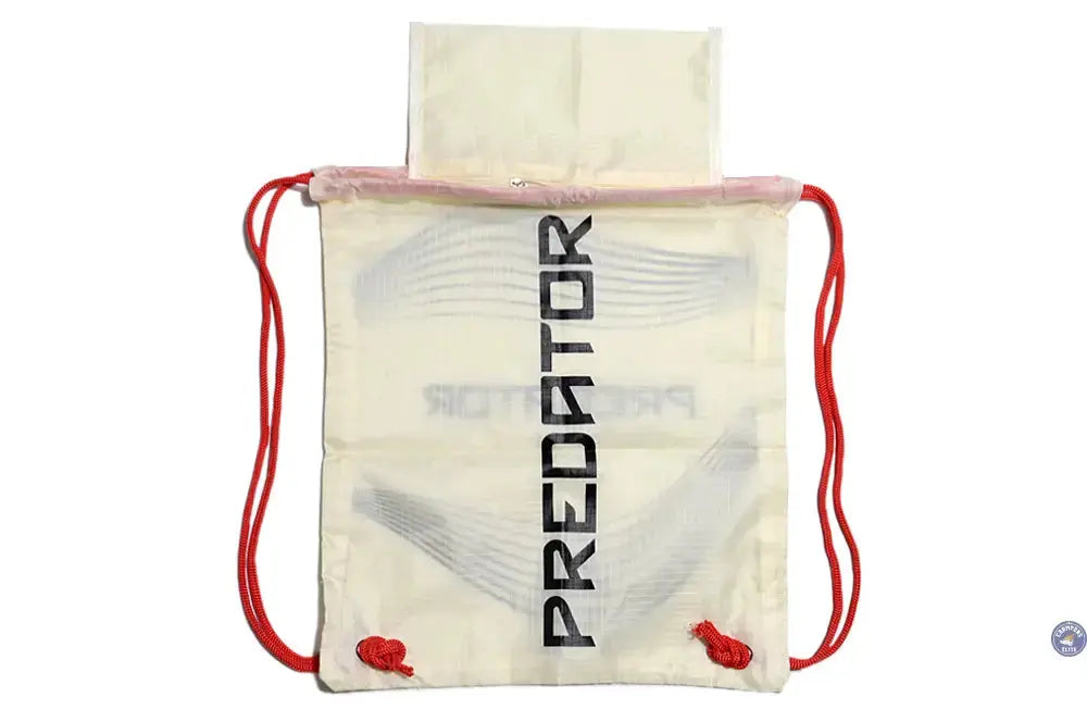 Image of Predator 25 Elite Fold-over Tongue FG Champagne - Blanc/Noir/Pure Ruby