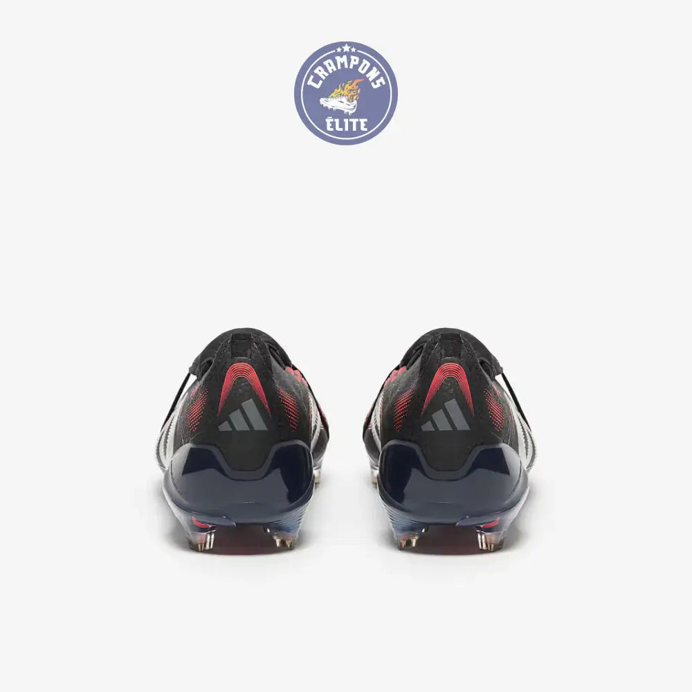 Image of Predator 25 Elite Fold-over Tongue FG Stealth Victory - Noir/Gris/Lucid Red