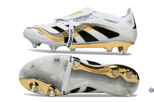 Predator 25 Elite Fold-over Tongue SG +Teamgeist Blanc OR SG