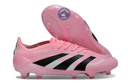 Image of Predator 25 Elite Laceless FG Beckham - Rose/Bleu/Noir/Argent