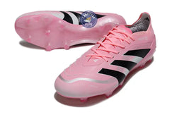 Image of Predator 25 Elite Laceless FG Beckham - Rose/Bleu/Noir/Argent