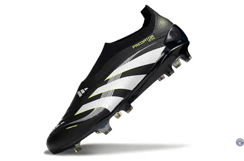 Predator 25 Elite Laceless FG - Electric Stealth - Noir/Gris/Vert