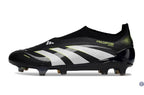 Predator 25 Elite Laceless FG - Electric Stealth - Noir/Gris/Vert
