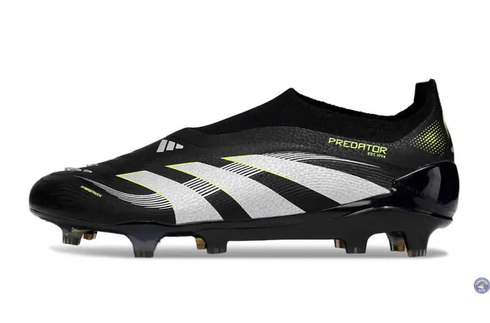 Predator 25 Elite Laceless FG - Electric Stealth - Noir/Gris/Vert