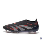 Predator 25 Elite Laceless FG Stealth Victory - Noir/Gris/Lucid Red