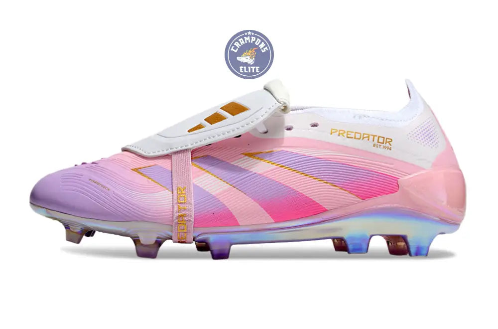 Image of Predator 25 Elite Tongue FG Rose/Blanc/OR