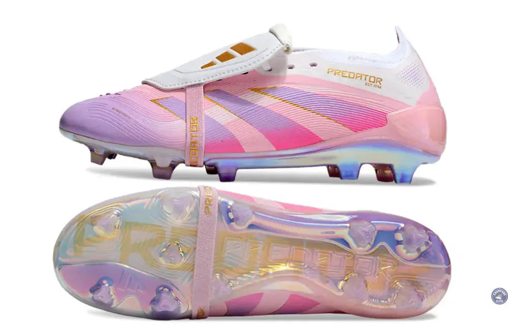 Image of Predator 25 Elite Tongue FG Rose/Blanc/OR