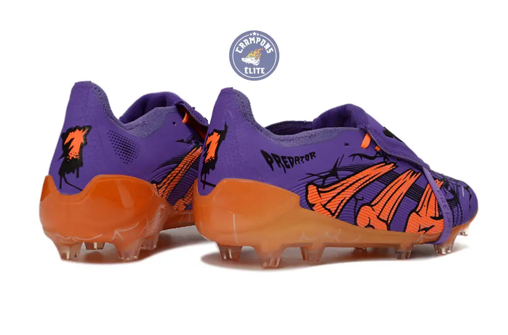 Image of Predator Fold-over Tongue FG Spéciale Halloween - Violet/Orange/Noir