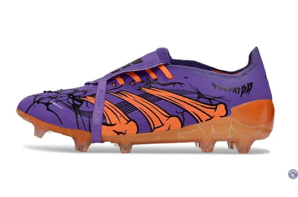 Image of Predator Fold-over Tongue FG Spéciale Halloween - Violet/Orange/Noir