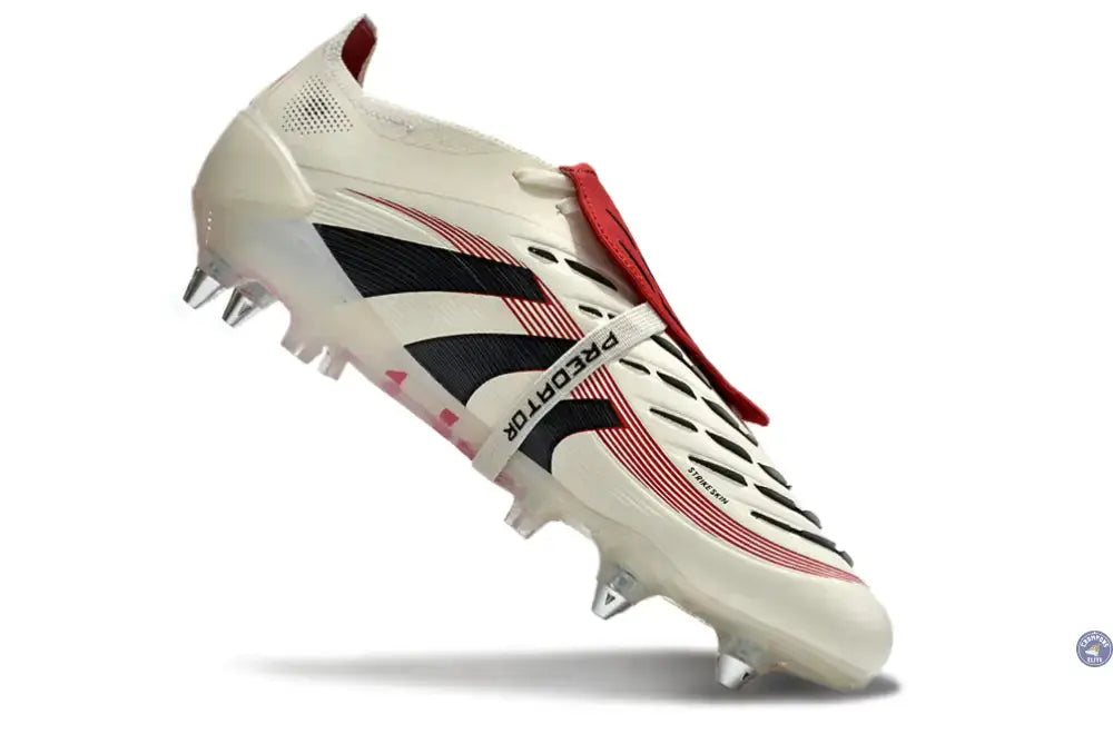 Predator 25 Fold-over Tongue SG Champagne - Blanc/Noir/Pure Ruby