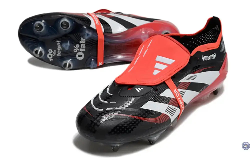 Image of Predator 25 Fold-over Tongue SG Moments - Noir/Blanc/Rouge ÉDITION LIMITÉE