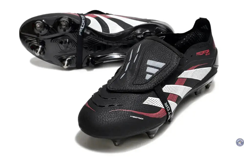 Image of Predator 25 Fold-over Tongue SG - Noir/Blanc/Rouge