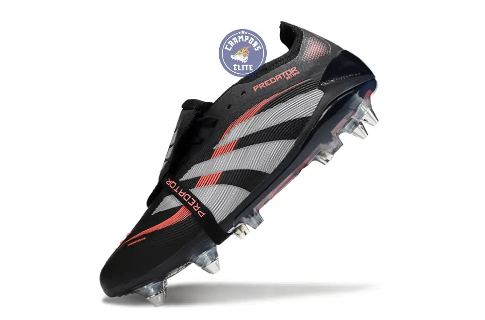 Image of Predator 25 Fold-over Tongue SG - Noir/Blanc/Rouge