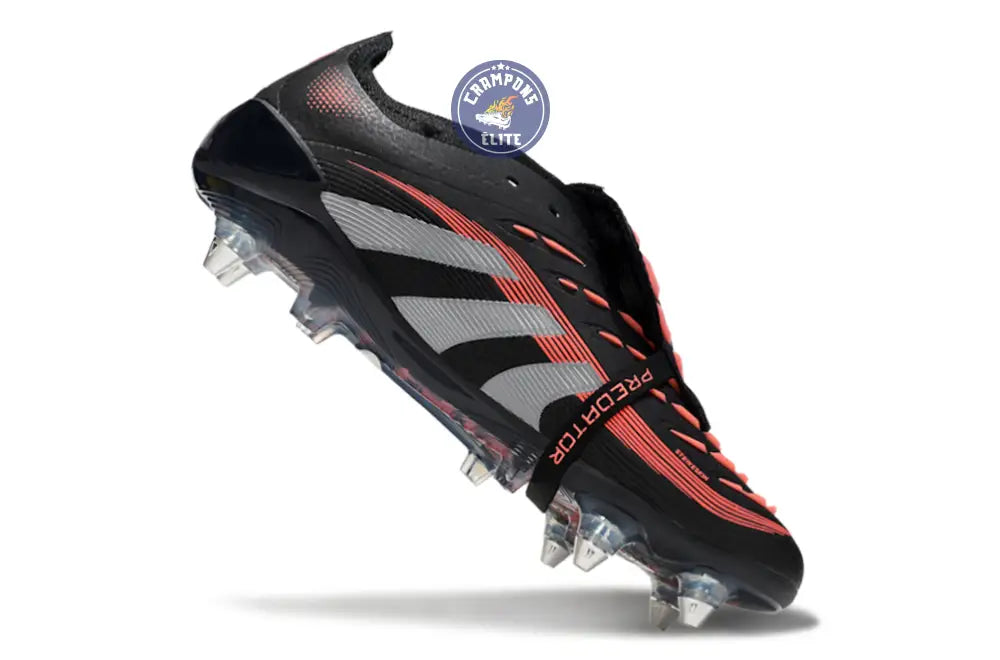 Image of Predator 25 Fold-over Tongue SG - Noir/Blanc/Rouge