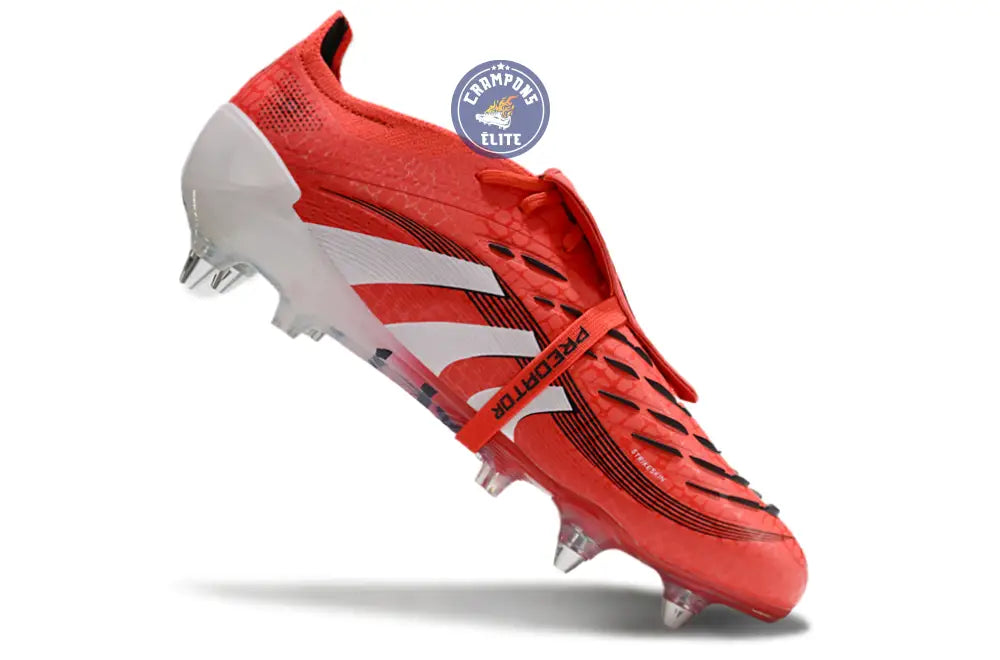 Image of Predator 25 Fold-over Tongue SG Pure Victory - Lucid Red/Blanc/Noir