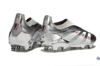 Predator 25 Laceless FG Bellingham - Argent/Bordeaux