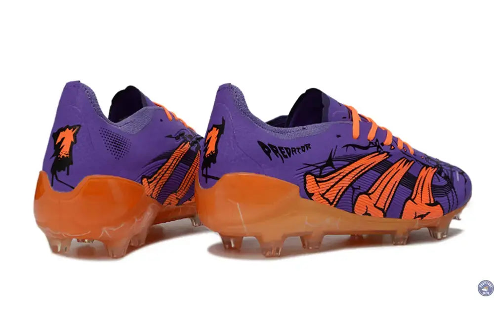 Image of Predator Lacets FG Spéciale Halloween - Violet/Orange/Noir