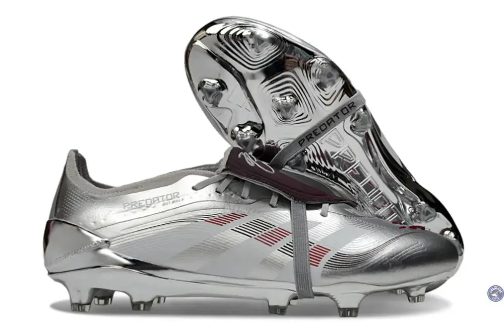 Image of Predator 25 Tongue FG Bellingham - Argent/Bordeaux