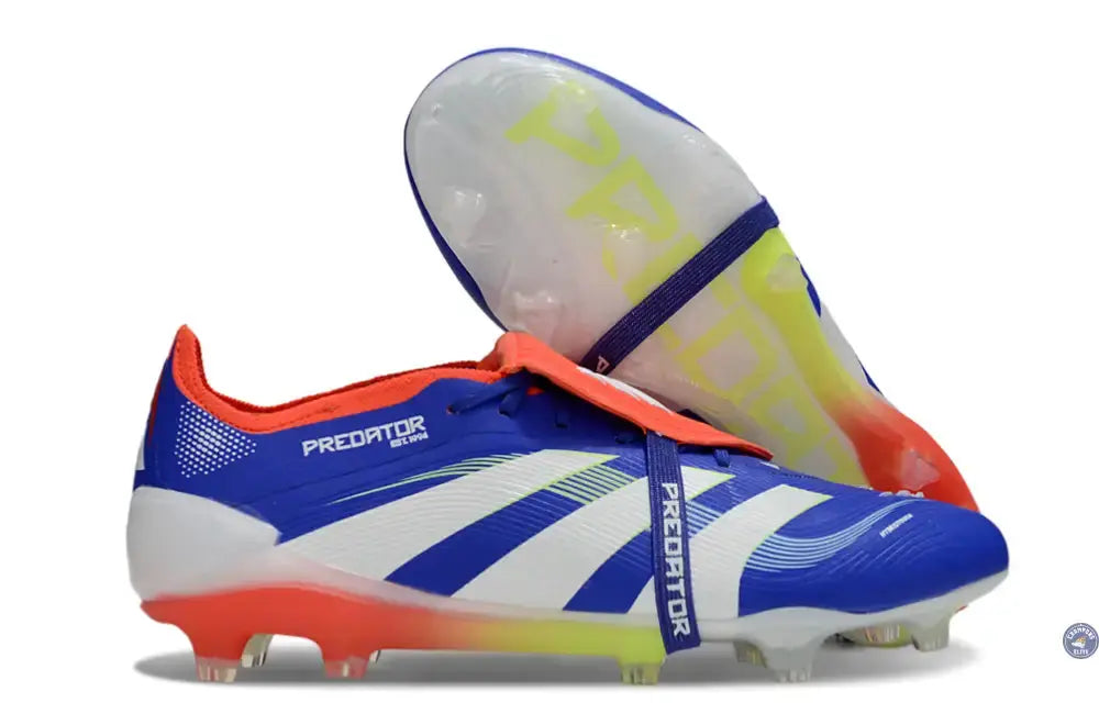 Image of Predator 25 Tongue FG - Bleu/Blanc/Jaune/Rouge