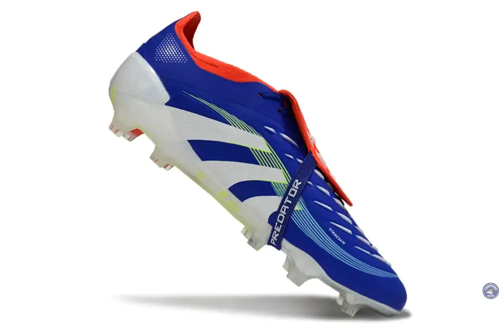 Image of Predator 25 Tongue FG - Bleu/Blanc/Jaune/Rouge