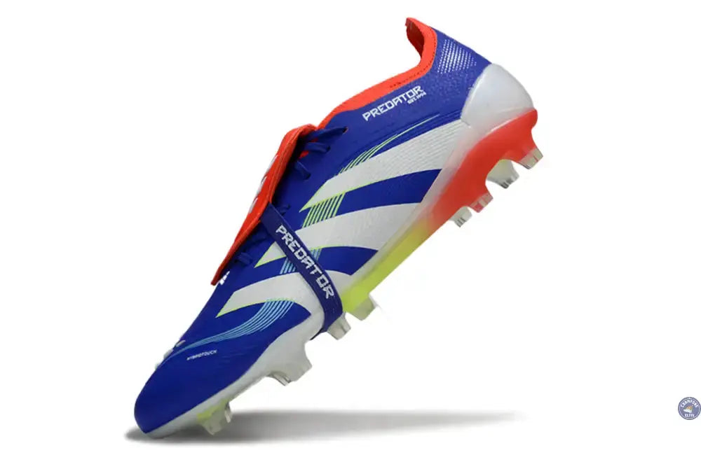 Image of Predator 25 Tongue FG - Bleu/Blanc/Jaune/Rouge