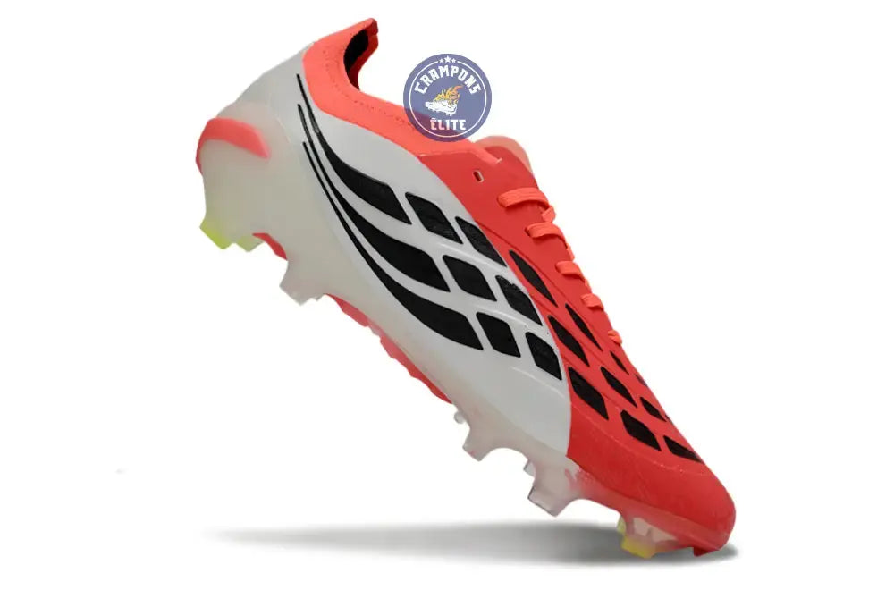 PREDATOR 26 ELITE LACETS FG BORN FOR GOALS - LUCID RED/NOIR/BLANC