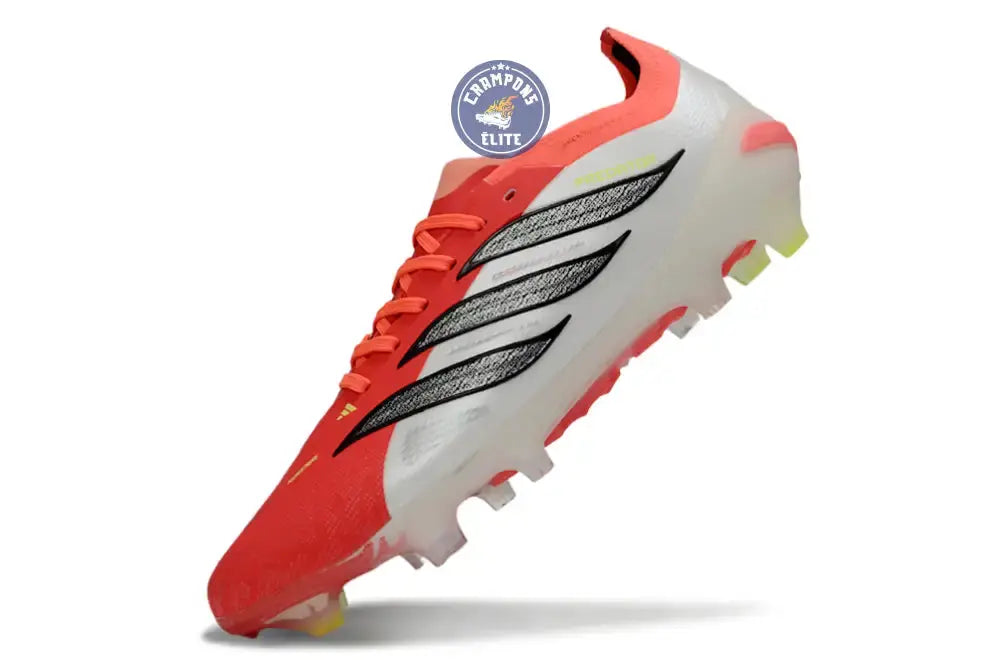 PREDATOR 26 ELITE LACETS FG BORN FOR GOALS - LUCID RED/NOIR/BLANC
