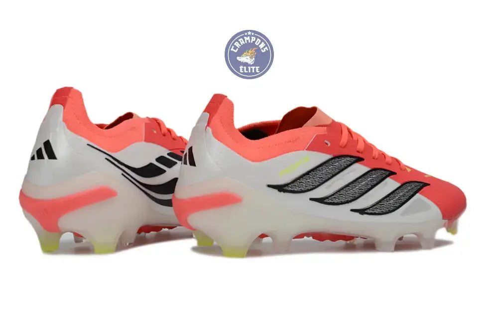 Image of PREDATOR 26 ELITE LACETS FG BORN FOR GOALS - LUCID RED/NOIR/BLANC