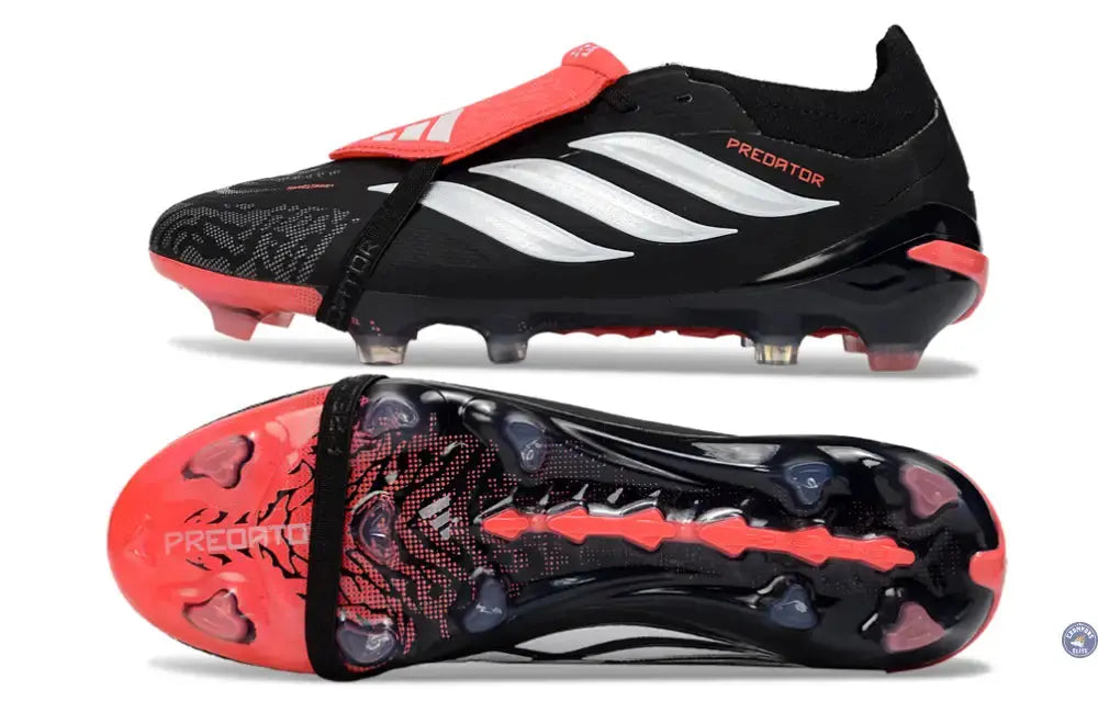 Image of PREDATOR 26 Tongue FG - Immortal DNA - Noir/Rouge/Blanc Ma boutique