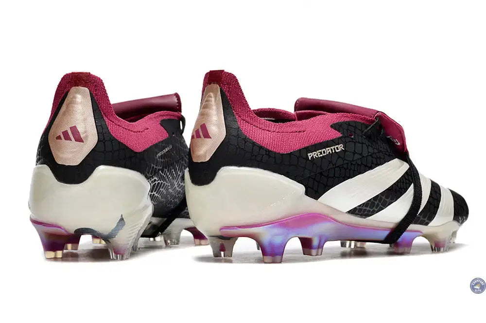 Predator 30 Elite Foldover Tongue FG ’30th Anniversary’ - Noir/Bordeaux/Blanc