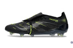 Predator Elite Fold-over Tongue FG - Electric Stealth - Noir/Vert Fluo