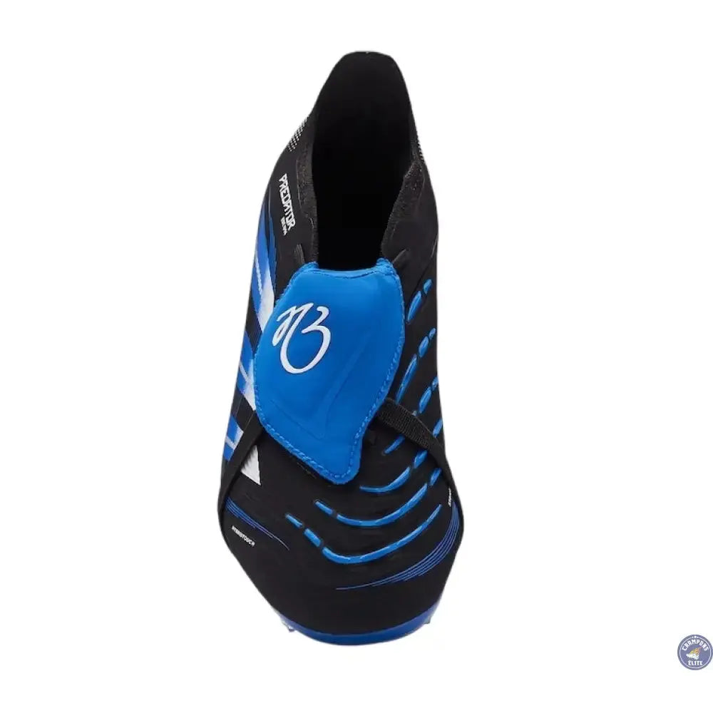 Image of PREDATOR ELITE FOLD-OVER TONGUE FG JUDE BELLINGHAM - NOIR/BLANC/BLEU