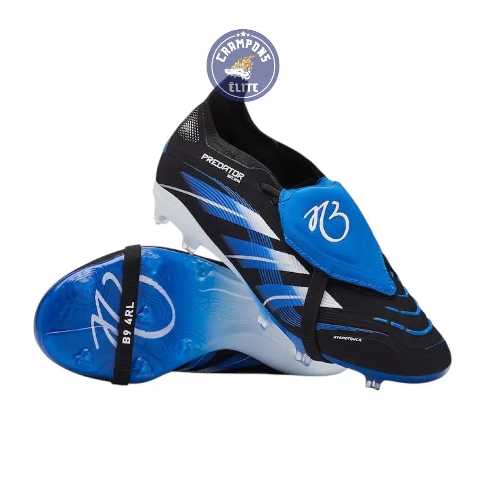 PREDATOR ELITE FOLD-OVER TONGUE FG JUDE BELLINGHAM - NOIR/BLANC/BLEU