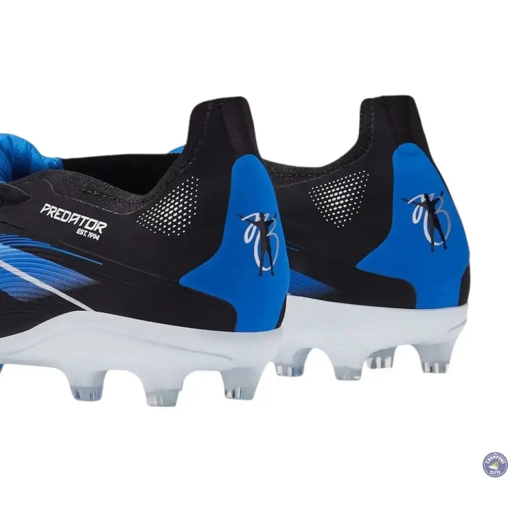 Image of PREDATOR ELITE FOLD-OVER TONGUE FG JUDE BELLINGHAM - NOIR/BLANC/BLEU
