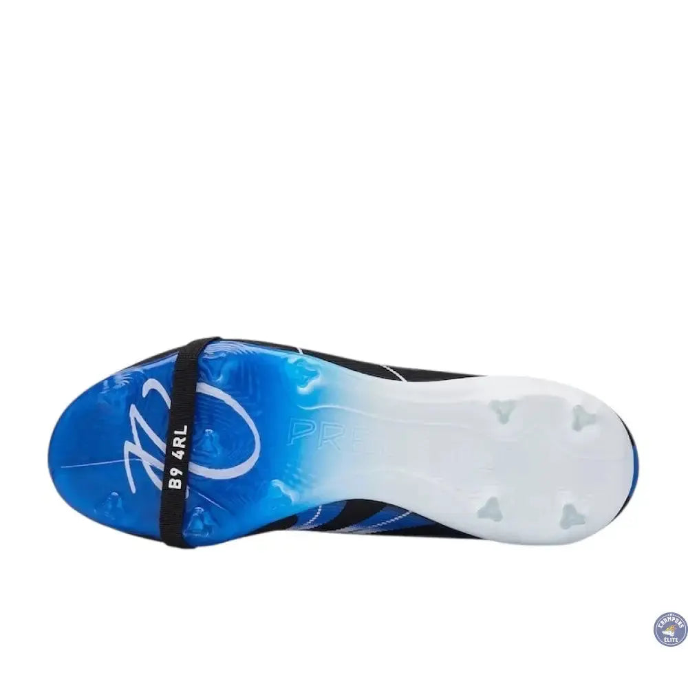 Image of PREDATOR ELITE FOLD-OVER TONGUE FG JUDE BELLINGHAM - NOIR/BLANC/BLEU