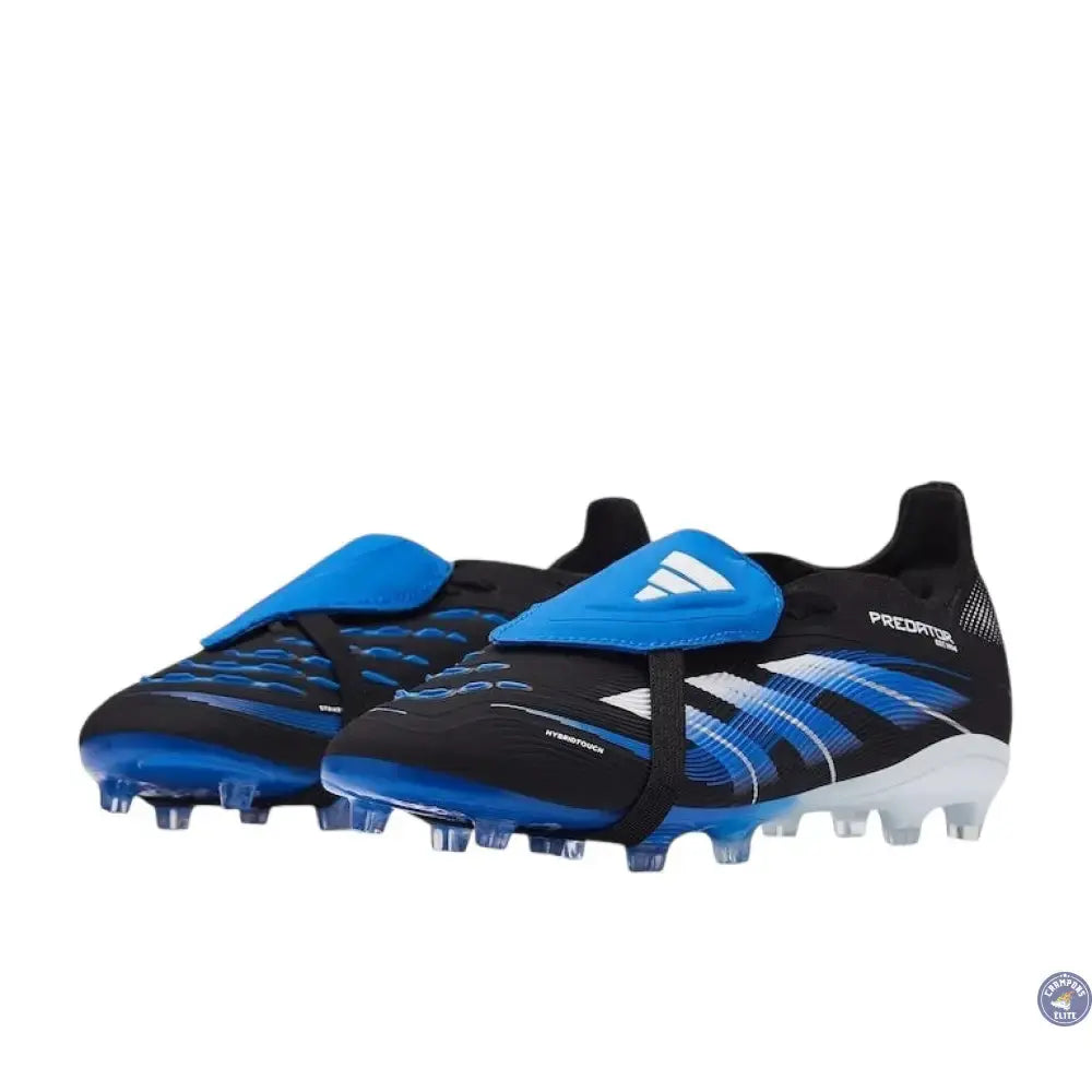 Image of PREDATOR ELITE FOLD-OVER TONGUE FG JUDE BELLINGHAM - NOIR/BLANC/BLEU