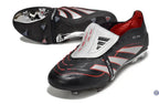 PREDATOR ELITE FOLD-OVER TONGUE FG OBSIDIAN STRIKE - Noir/Argent/Rouge