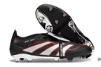 PREDATOR ELITE FOLD-OVER TONGUE FG OBSIDIAN STRIKE - Noir/Argent/Rouge