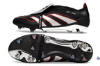 PREDATOR ELITE FOLD-OVER TONGUE FG OBSIDIAN STRIKE - Noir/Argent/Rouge