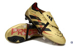 Predator Elite Fold-over Tongue FG - OR/Noir/Rouge