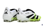 Predator Elite Fold-over Tongue FG Radiant Blaze - Blanc/Noir/Vert