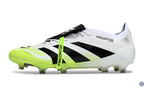 Predator Elite Fold-over Tongue FG Radiant Blaze - Blanc/Noir/Vert