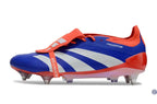 Predator Elite Fold-over Tongue SG Advancement - Bleu/Blanc/Rouge