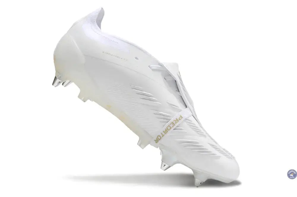 Predator Elite Fold-over Tongue SG Day Spark - Blanc/Doré/Blanc