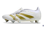 Predator Elite Fold-over Tongue SG Day Spark - Blanc/Doré/Blanc