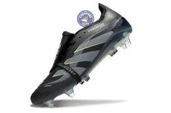 Image of Predator Elite Fold-over Tongue SG - Electric Stealth - Noir/Vert Fluo SG
