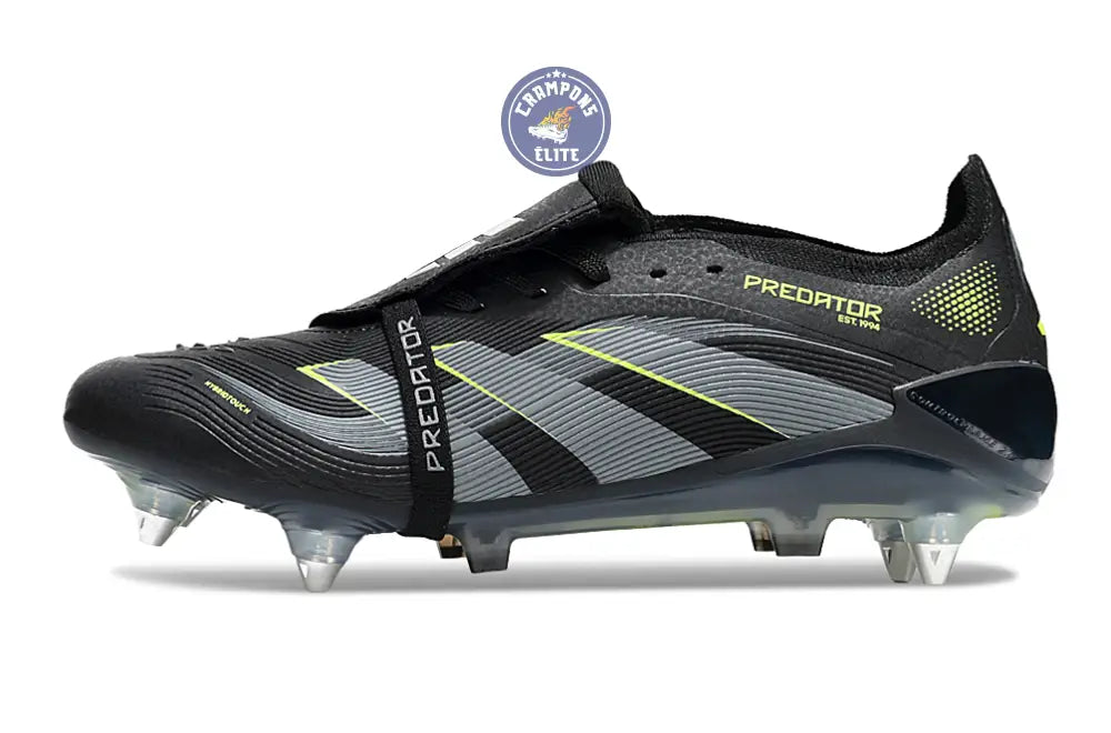 Predator Elite Fold-over Tongue SG - Electric Stealth - Noir/Vert Fluo SG