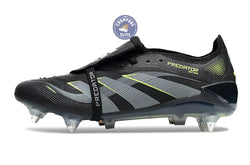 Image of Predator Elite Fold-over Tongue SG - Electric Stealth - Noir/Vert Fluo SG