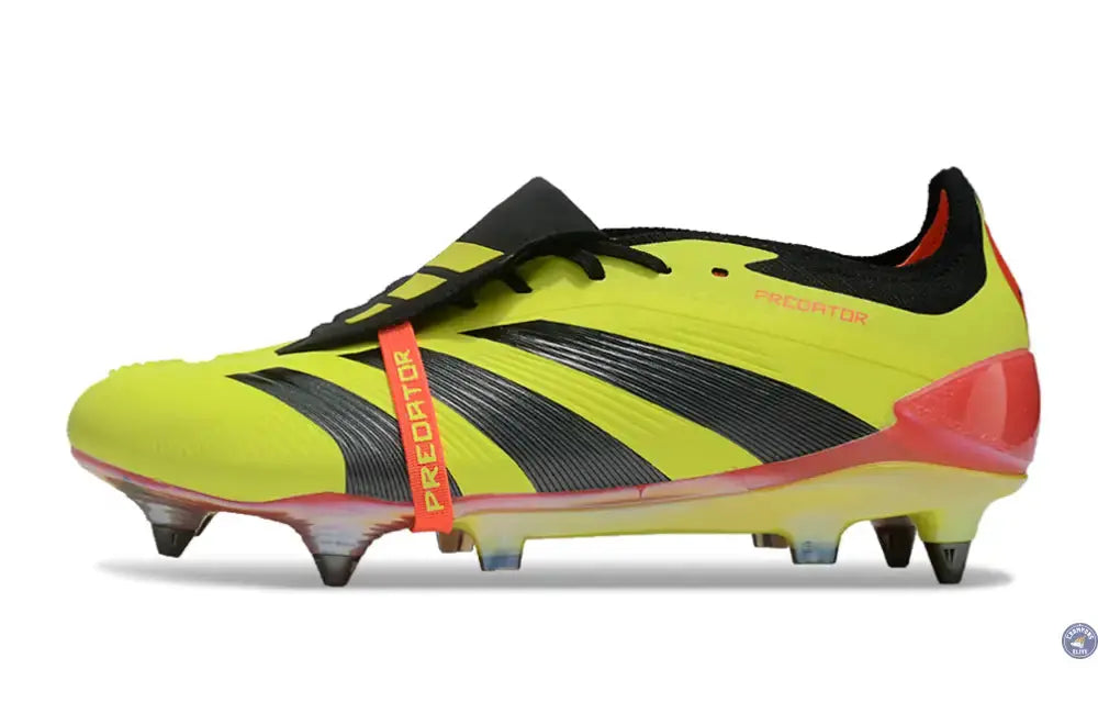 Predator Elite Fold-over Tongue SG Energy Citrus - Jaune/Noir/Rouge
