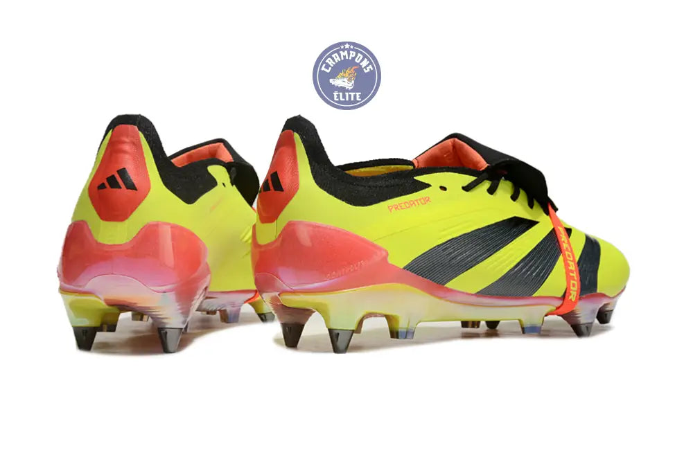 Image of Predator Elite Fold-over Tongue SG Energy Citrus - Jaune/Noir/Rouge